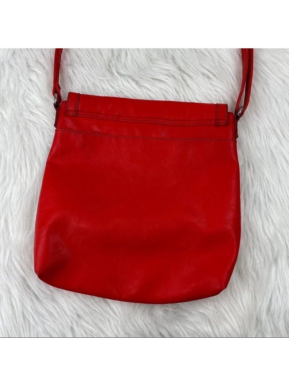 Relic Vegan Leather Crossbody Foldover Satchel - Picture 4 of 10